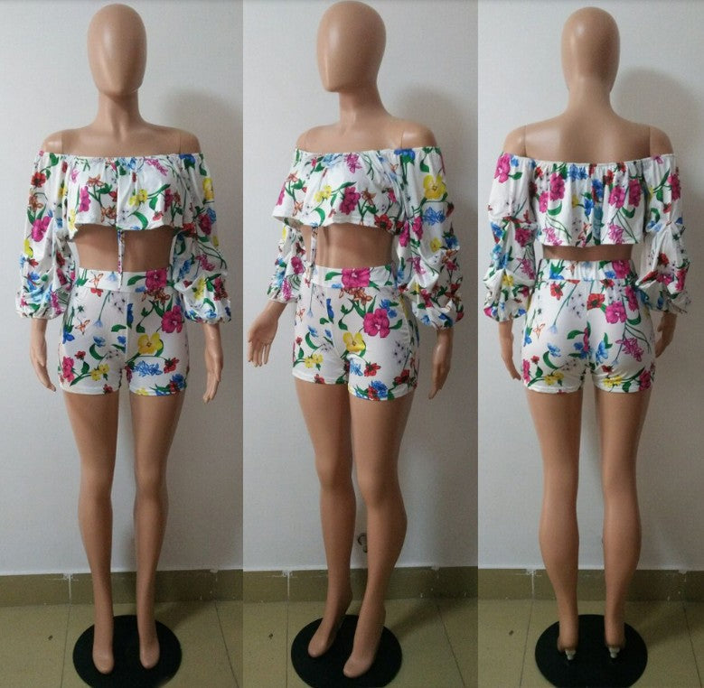 Seraya Printed Two-piece Set
