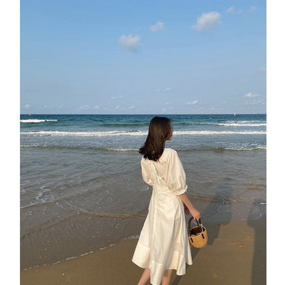 Aluna Puff Sleeve Midi