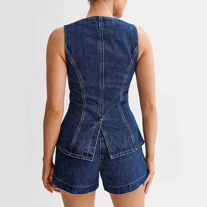 Arlisse Denim Summer Set