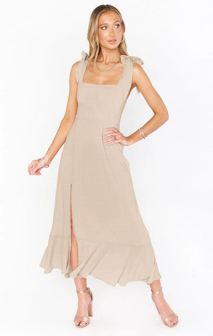 Aureva Ruffle Slip Dress