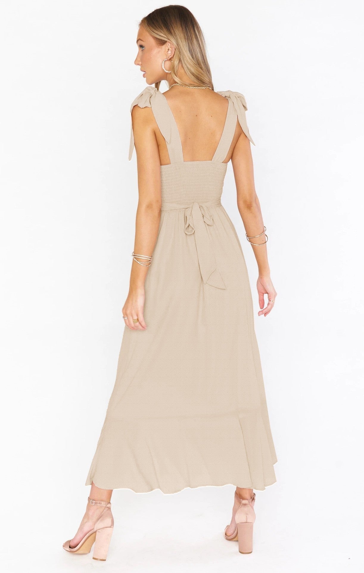 Aureva Ruffle Slip Dress