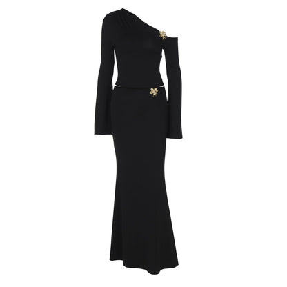 Cyrane Bell Sleeve Skirt Set