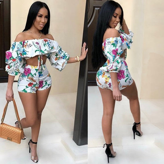 Seraya Printed Two-piece Set