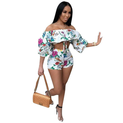 Seraya Printed Two-piece Set