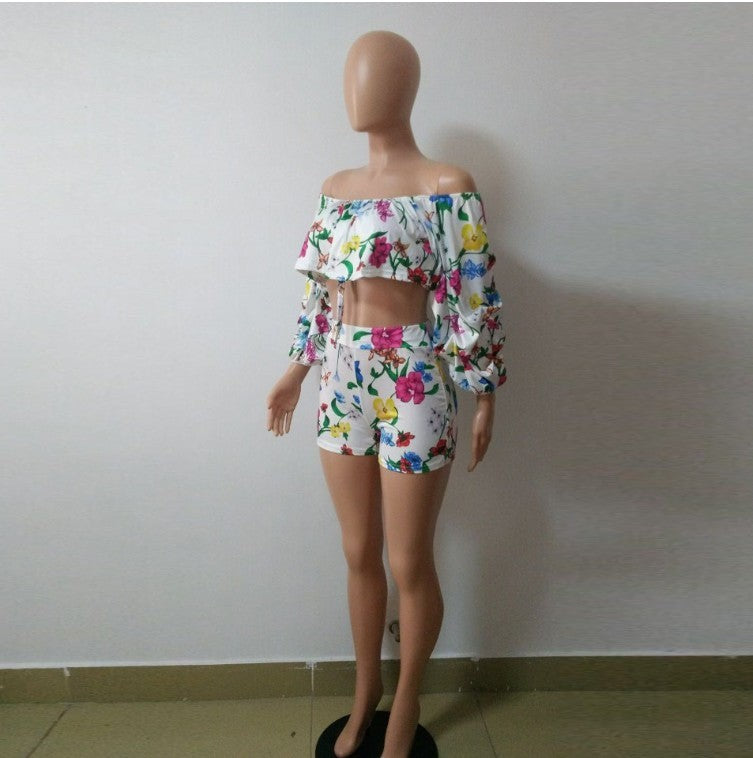 Seraya Printed Two-piece Set