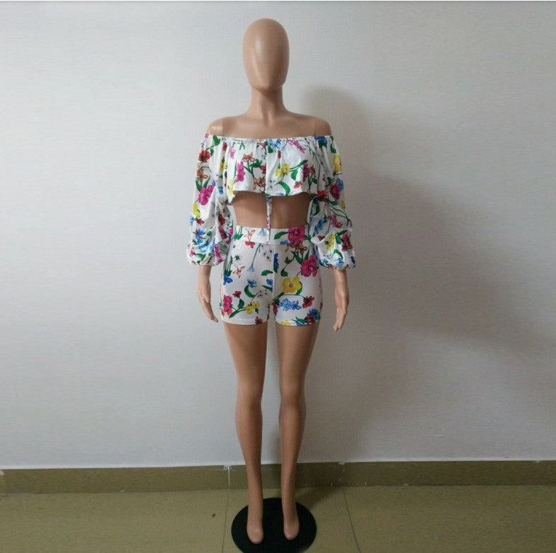 Seraya Printed Two-piece Set