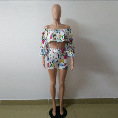 Seraya Printed Two-piece Set