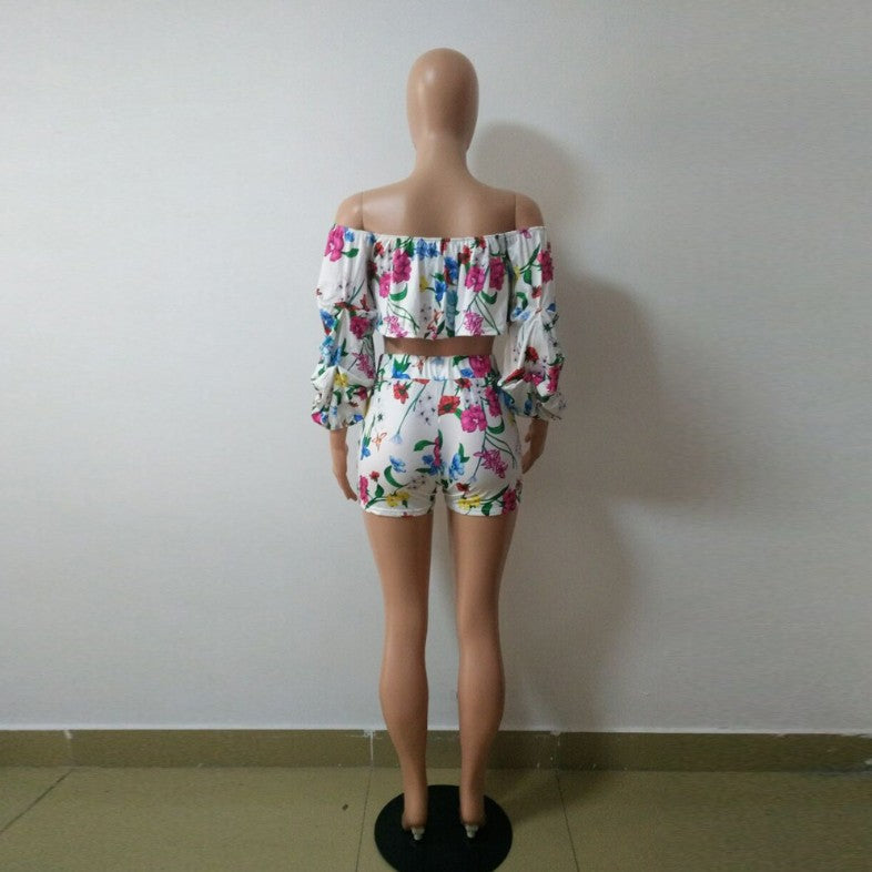 Seraya Printed Two-piece Set