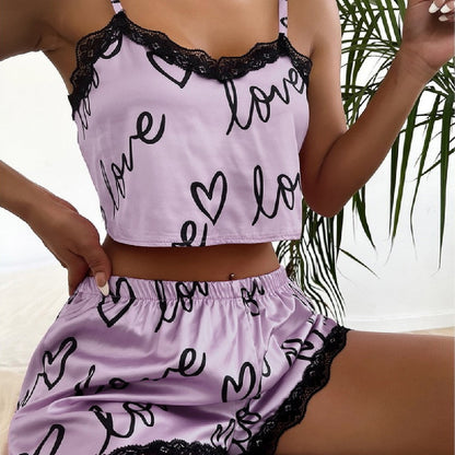 Serelle Lace Lounge Set