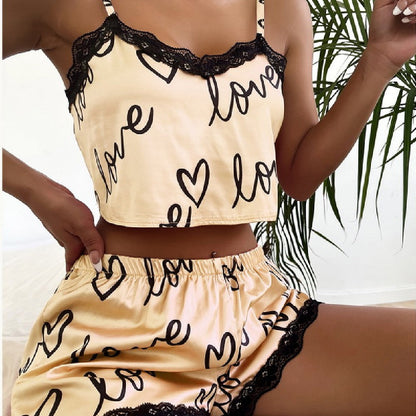 Serelle Lace Lounge Set