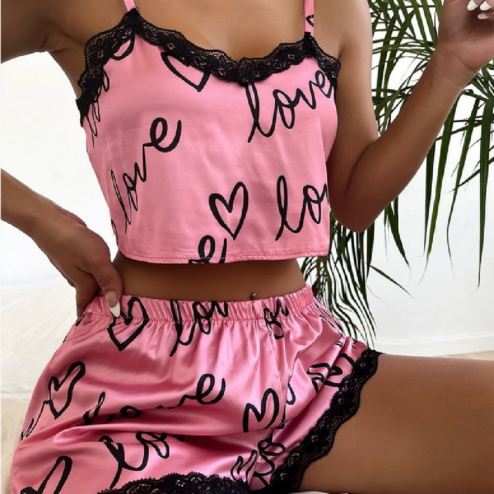 Serelle Lace Lounge Set