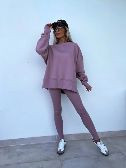 Veyona Knit Lounge Set
