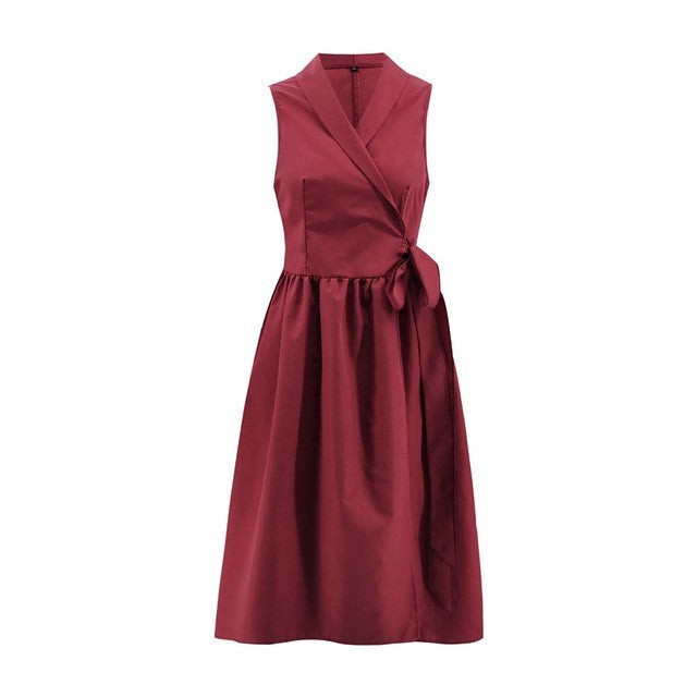 Veyra Belted Midi Dress