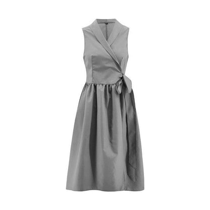 Veyra Belted Midi Dress